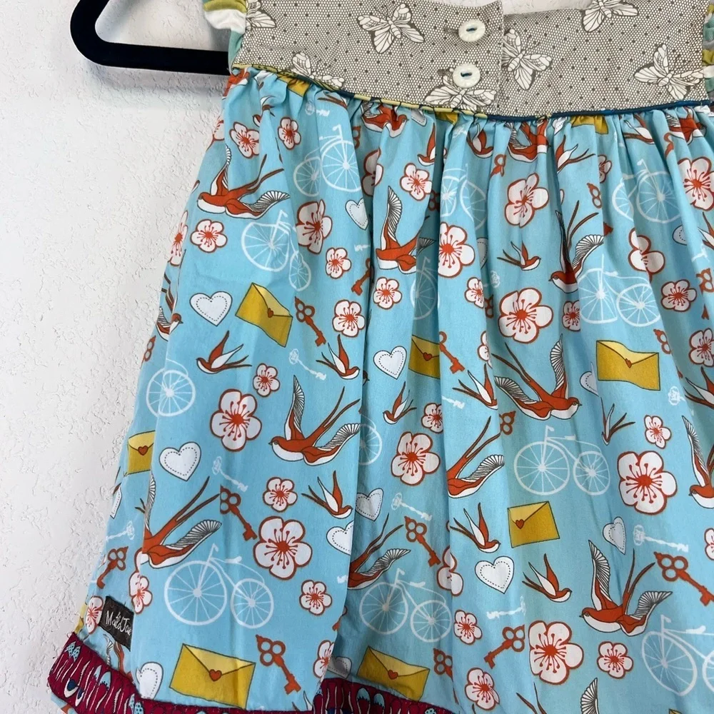 Matilda Jane Girls Its A Wonderful Parade Love Dress Size 6
